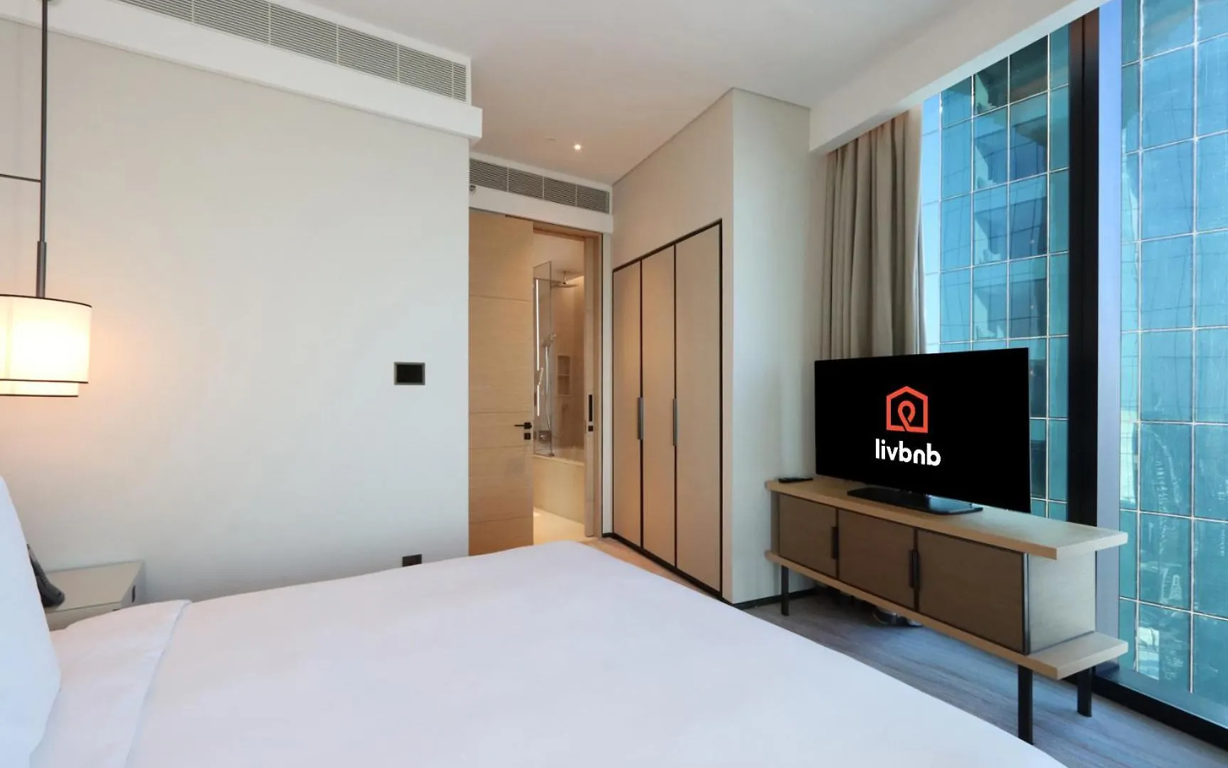 Livbnb - Stunning 1B Suite With Marina View And Beach Access Dubai Apartment