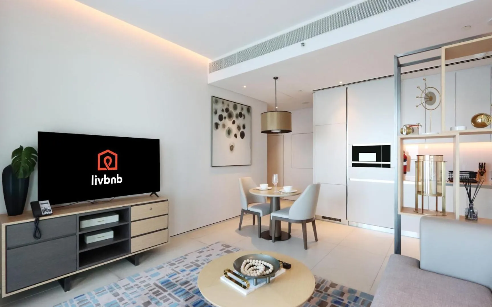 Livbnb - Stunning 1B Suite With Marina View And Beach Access Dubai