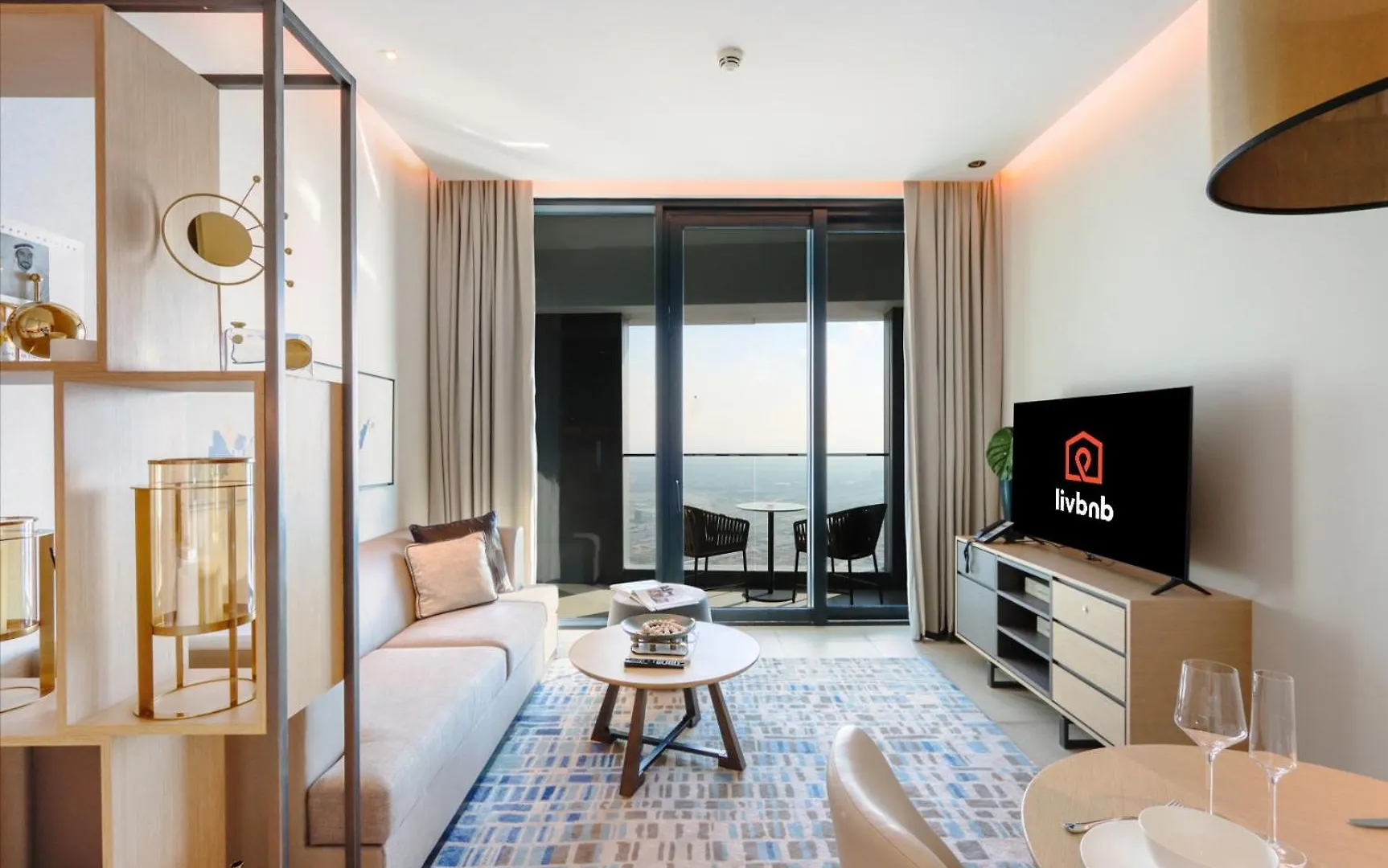 Livbnb - Stunning 1B Suite With Marina View And Beach Access Dubai